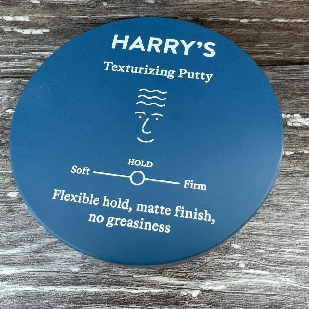 Harry's Texturizing Hair Putty 2.5oz Flexible Hold Matte Finish Not Greasy New‎